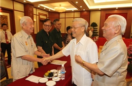 Tổng Bí thư Nguyễn Phú Trọng gặp mặt đại biểu cựu TNXP